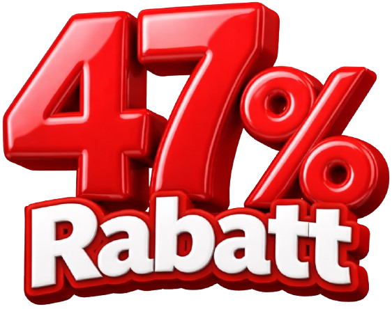 -47% Rabatt