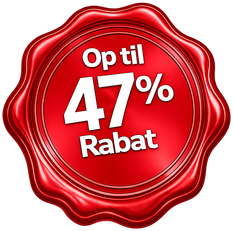 Spar op til 47%