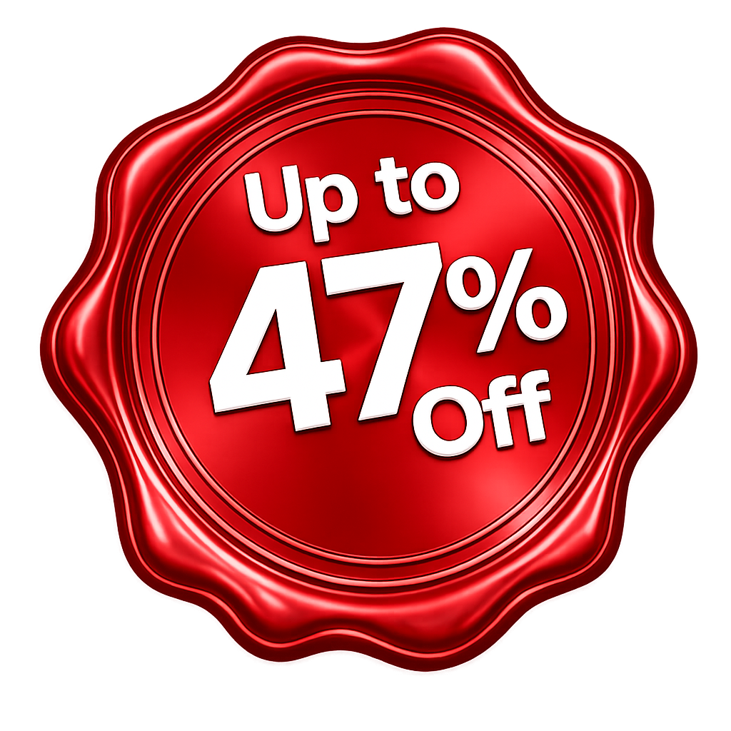 Save up to 47%